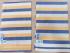 BEDSHEET STRIPE 90X108 2 PILLOW COVER